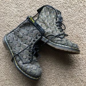 Vintage 1990s Grunge Doc Martens Glitter Boots